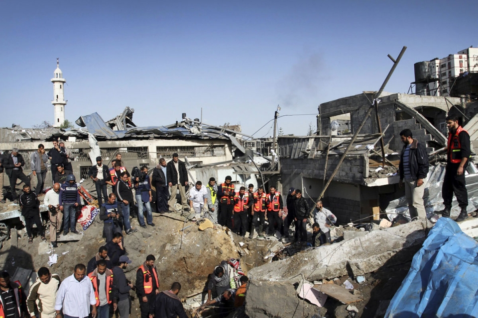 La destrucción y el miedo se apoderan de Gaza