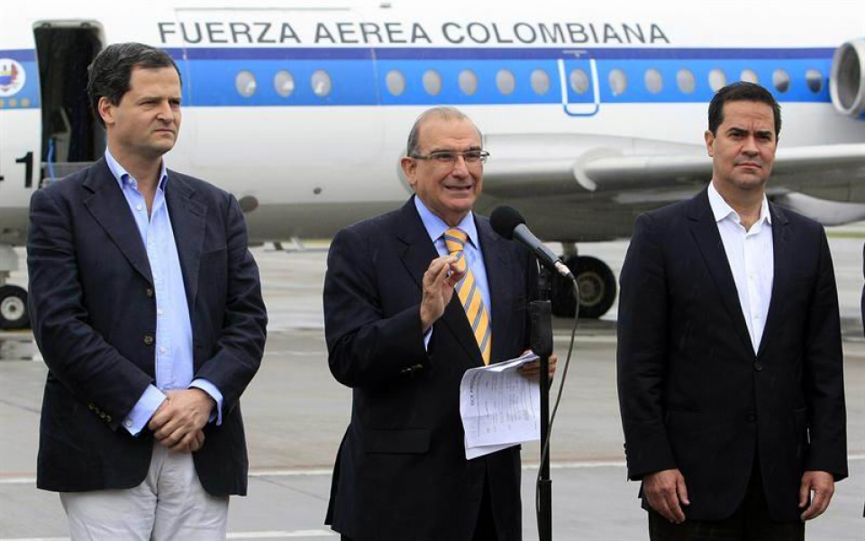 Negociadores del Gobierno de Colombia.