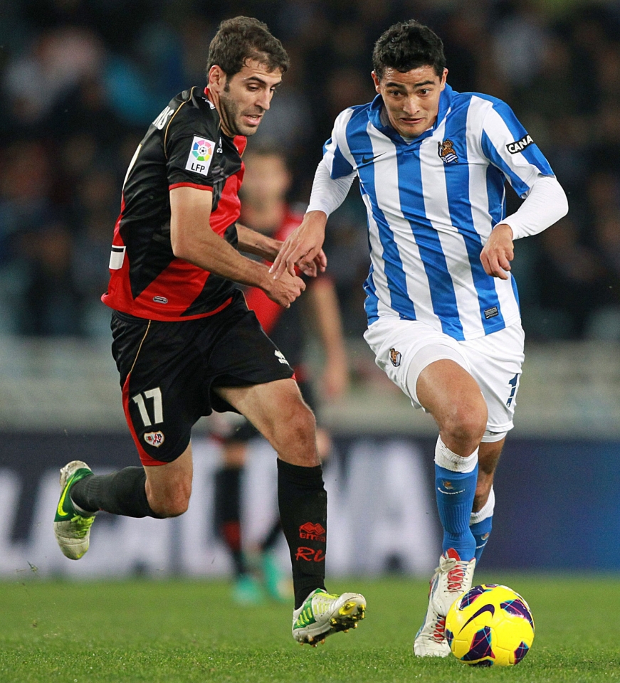 Reala-Rayo Vallecano (4-0). EFE