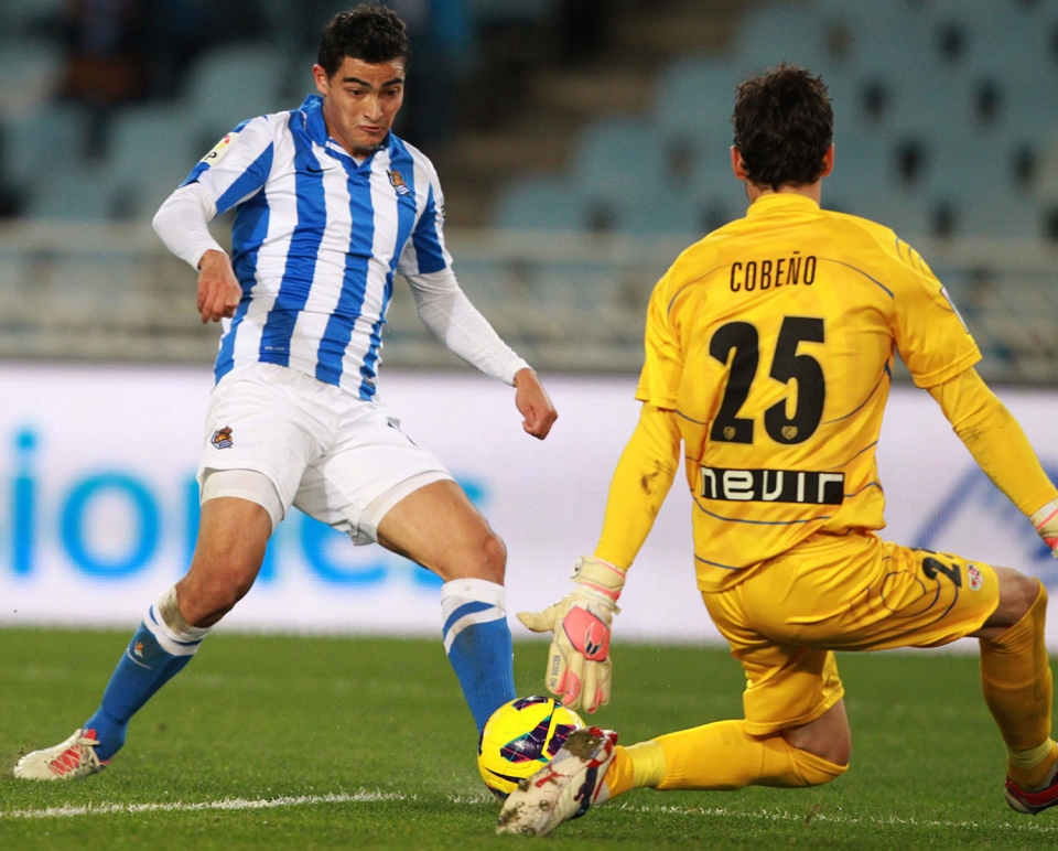 Reala-Rayo Vallecano (4-0). EFE