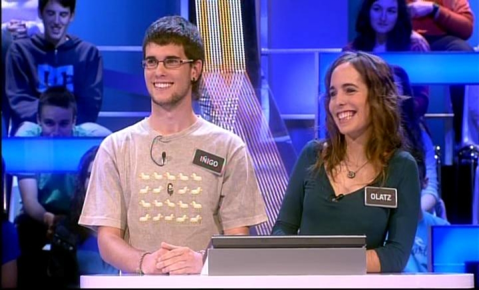 39. saioa. Iñigo Aranburu (Pasaia) eta Olatz Alduntzin (Leitza)