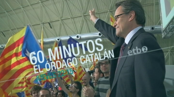 El órdago catalán, en '60 minutos'