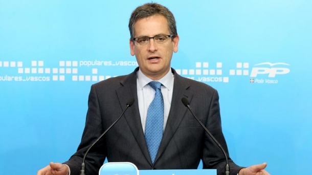 El presidente del PP vasco, Antonio Basagoiti.