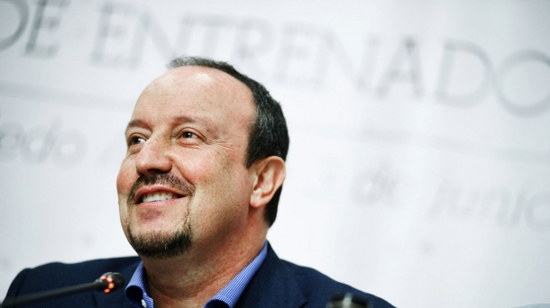 Rafa Benitez entrenatzailea. EFE