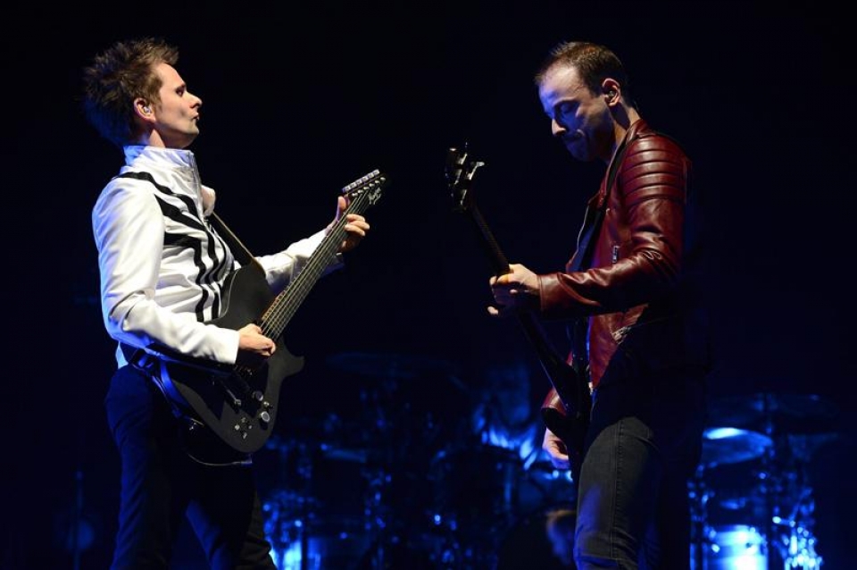 Muse en Hungría. Foto: EFE
