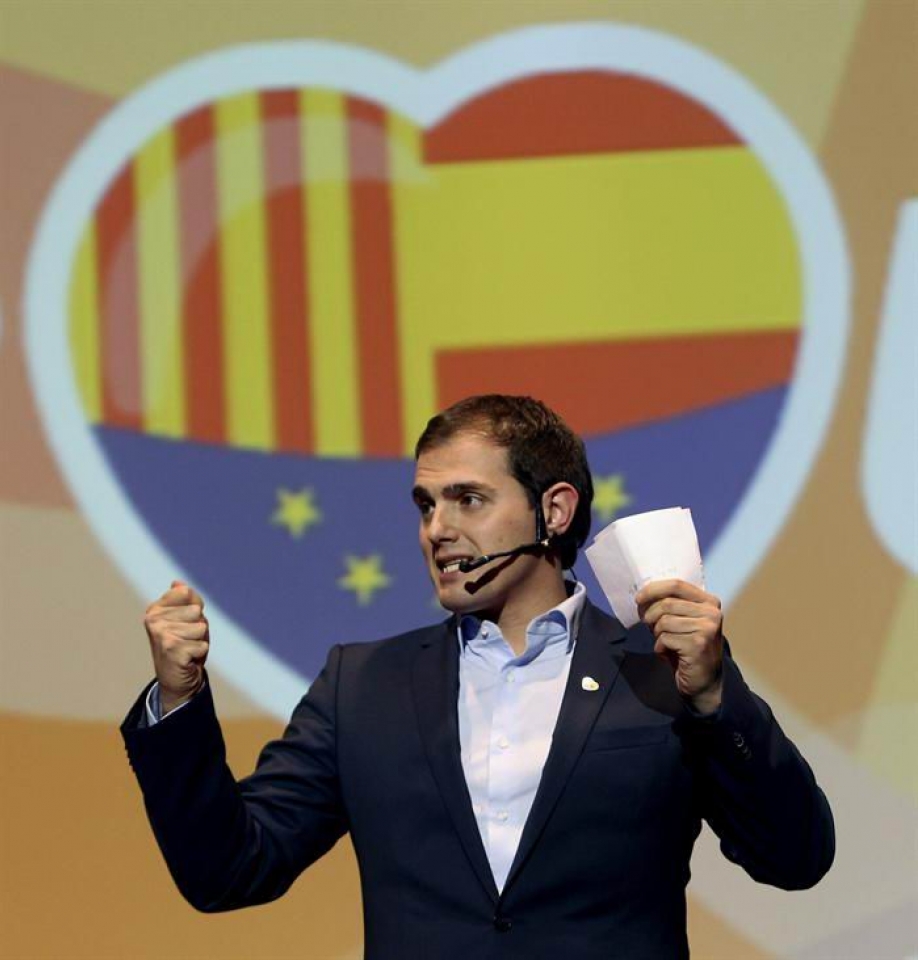 Albert Rivera (Ciutadans). Argazkia: EFE