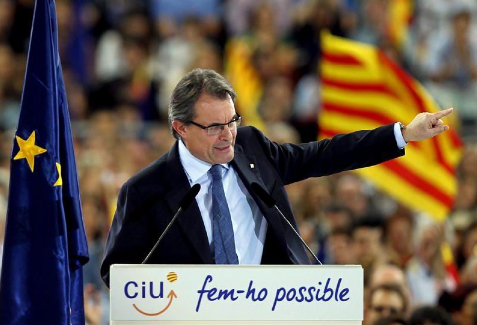 Artur Mas (CiU). Argazkia: EFE