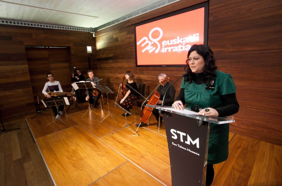 Euskadi Irratiaren 30. urtemugako ekitaldi nagusia. Argazkia: EITB