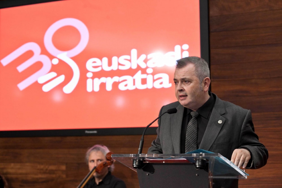 Euskadi Irratiaren 30. urtemugako ekitaldi nagusia. Argazkia: EITB