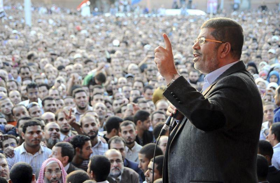 Mohamed Mursi Egiptoko presidente ohia. Artxiboko irudia: EFE