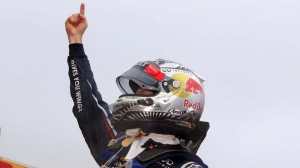 Munduko Bat Formula Txapelketa irabazi du Vettelek, Brasilen. Argazkia: EFE