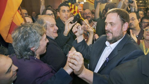 Oriol Junqueras (ERC). Foto. EITB.