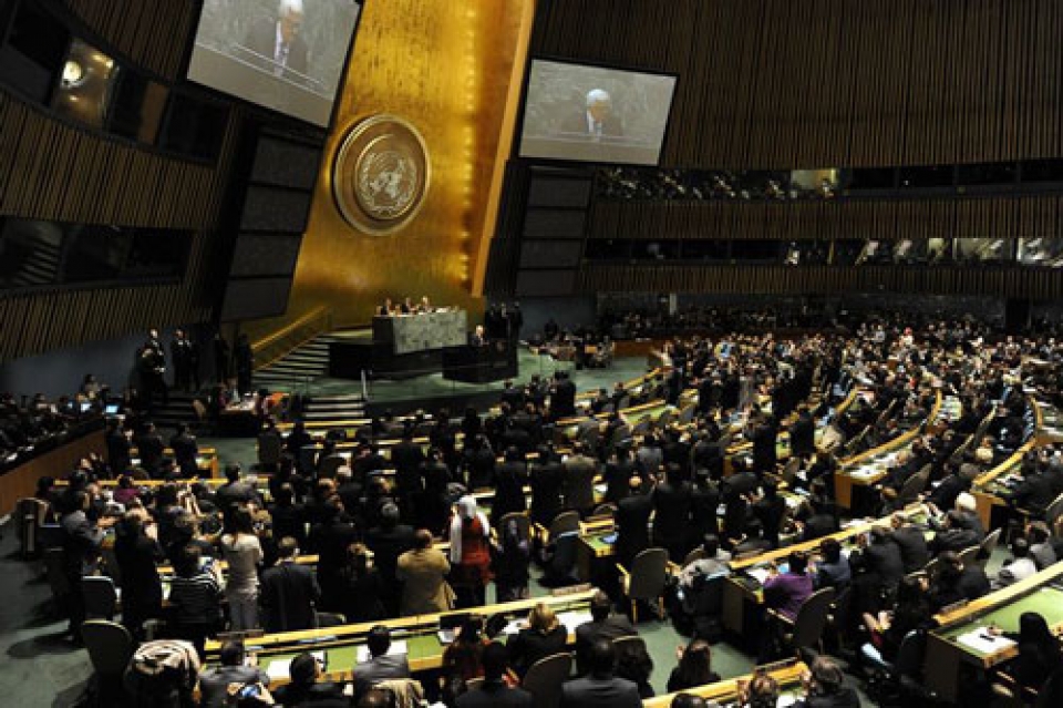 La Asamblea General de la ONU. EFE