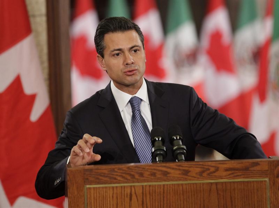 El presidente electo de México Enrique Peña Nieto.