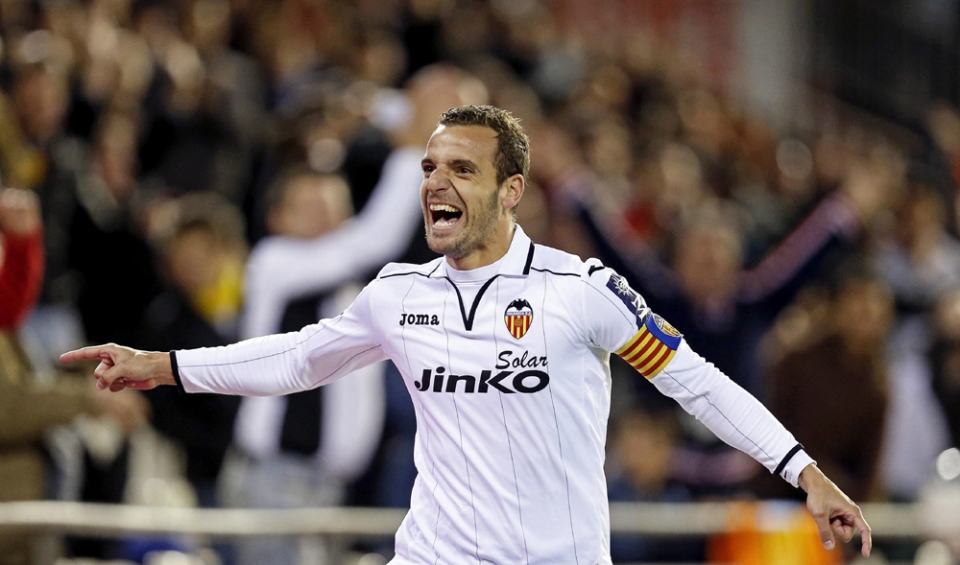 Gol de Roberto Soldado. Foto: EFE