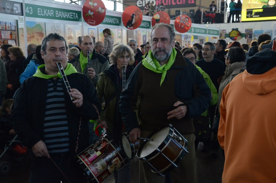 Txistularis en Landako. Foto: EITB