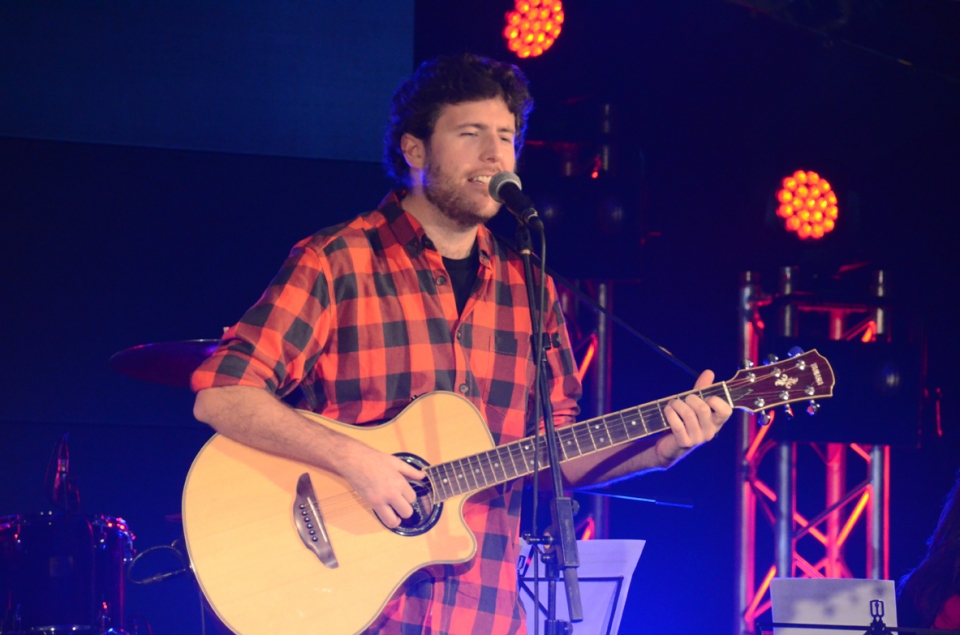 Josu Bergara en Ahotsenea. Foto: EITB