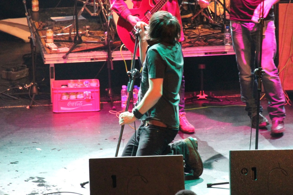 Bizardunak, kontzeruan, Durangon. Argazkia: EITB