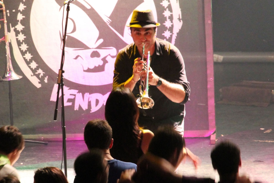 Vendetta taldeak disko berria aurkeztu du Plateruenan. Argazkia: EITB