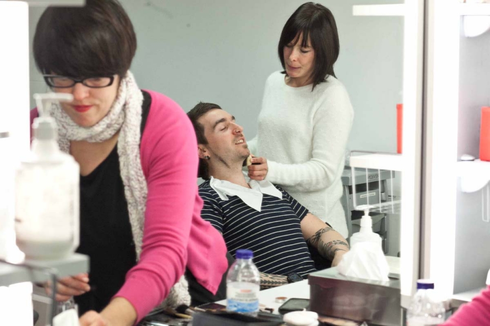 'El Conquistador del Aconcagua'ko lehiakideak. Argazkia: EITB