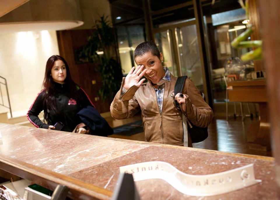 'El Conquistador del Aconcagua'ko lehiakideak. Argazkia: EITB