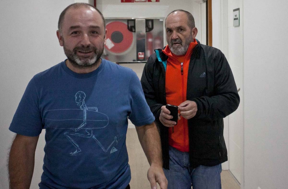 'El Conquistador del Aconcagua'ko lehiakideak. Argazkia: EITB