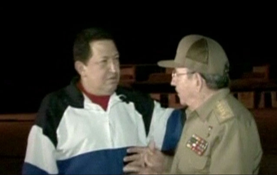 Hugo Chavez Raul Castro Cuba EITB