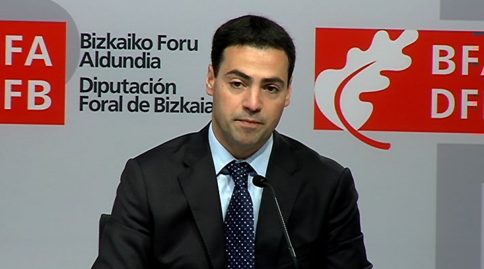 El diputado de Promoción Económica de Bizkaia, Imanol Pradales.