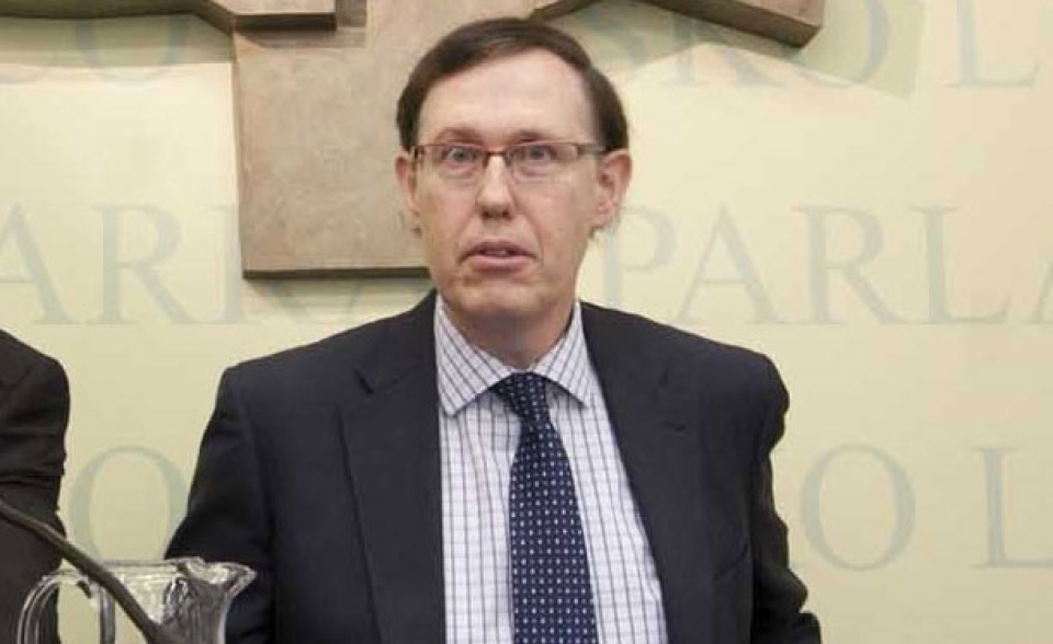 El consejero de Hacienda y Finanzas del Gobierno Vasco, Ricardo Gatzagaetxebarria. EFE