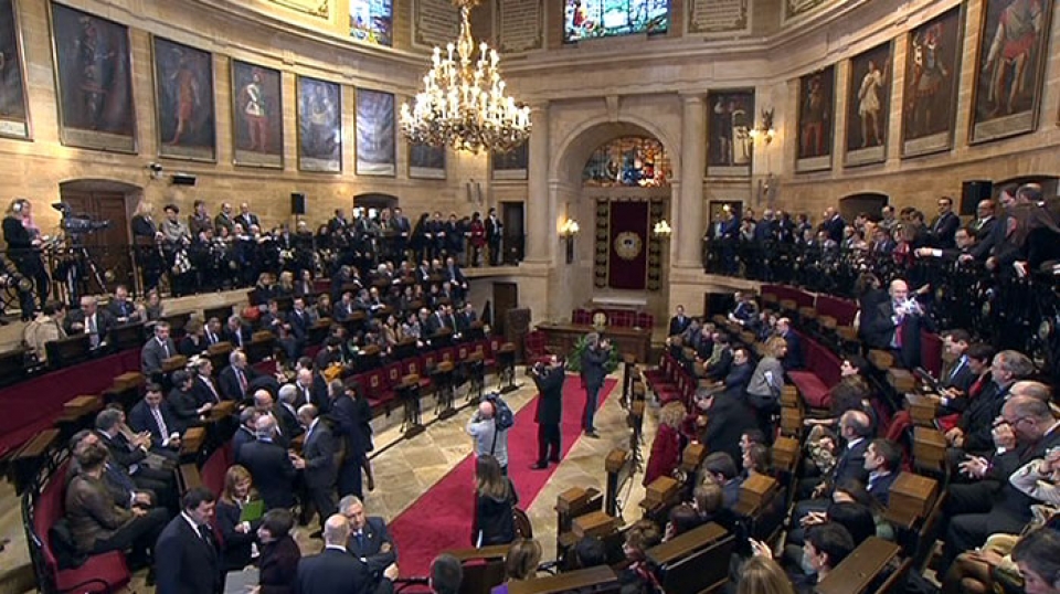 Jura del cargo de Iñigo Urkullu. Foto: EITB