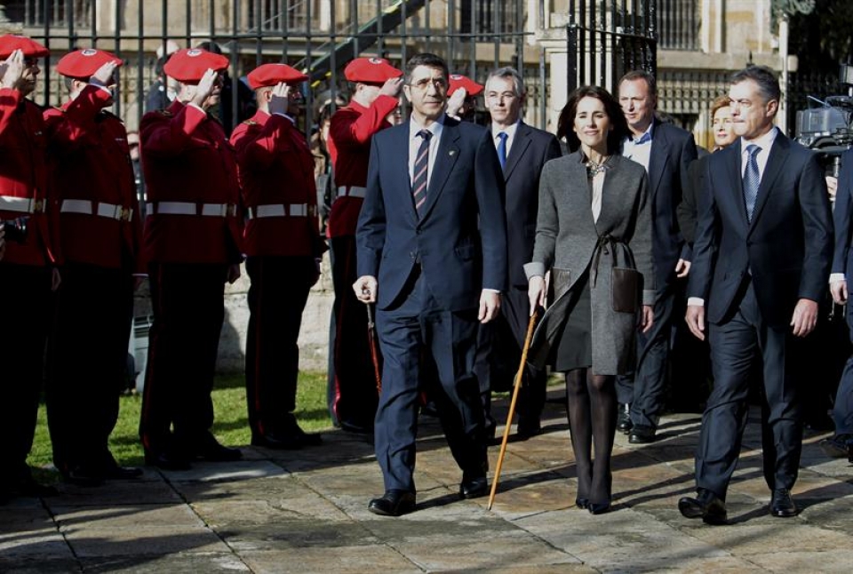 Jura del cargo de Iñigo Urkullu. Foto: EFE