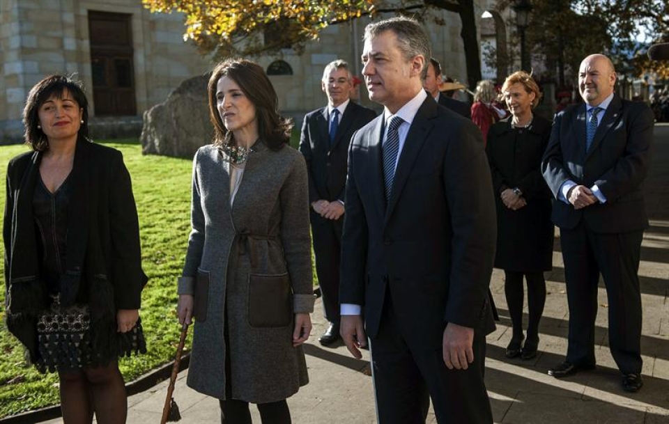 Jura del cargo de Iñigo Urkullu. Foto: EFE