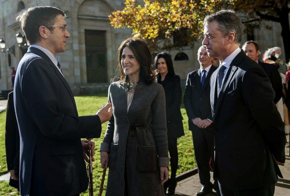 Jura del cargo de Iñigo Urkullu. Foto: EFE