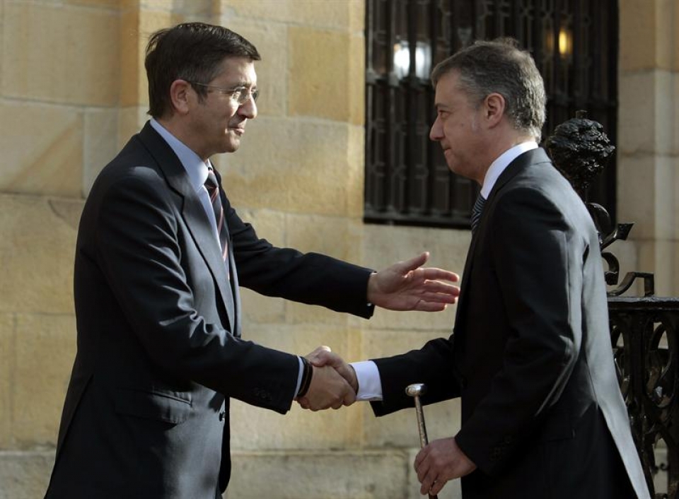 Jura del cargo de Iñigo Urkullu. Foto: EFE