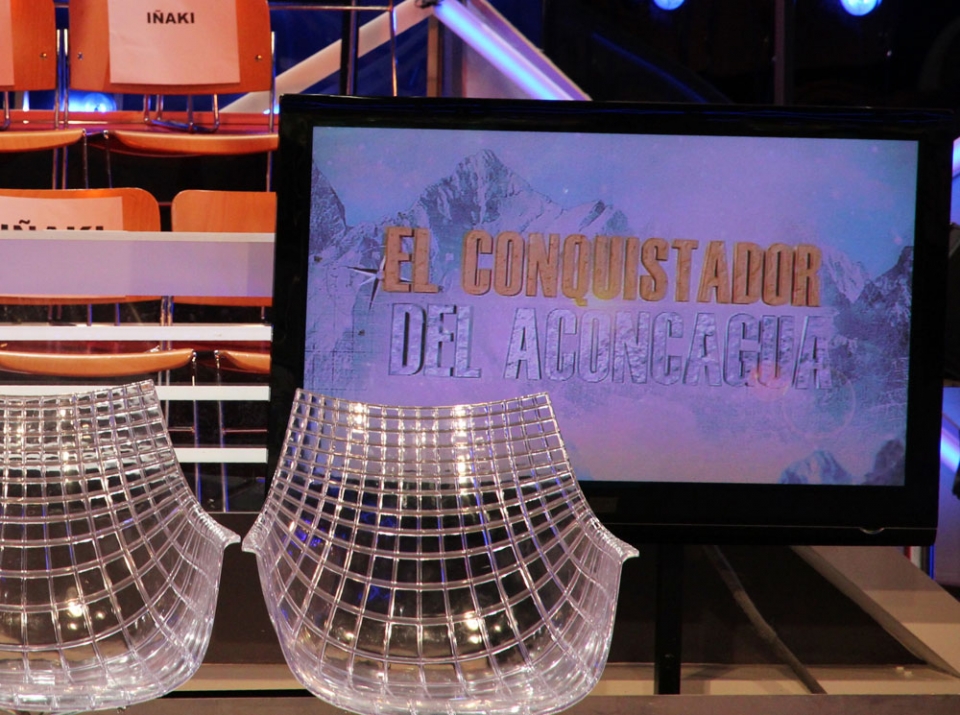 Plató de El Conquistador del Aconcagua. Foto: EITB