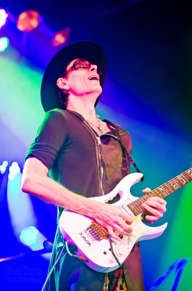 Steve Vai Bilbon. Argazkia: Tom Hagen