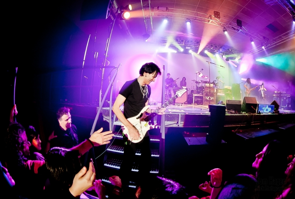 Steve Vai Bilbon. Argazkia: Tom Hagen