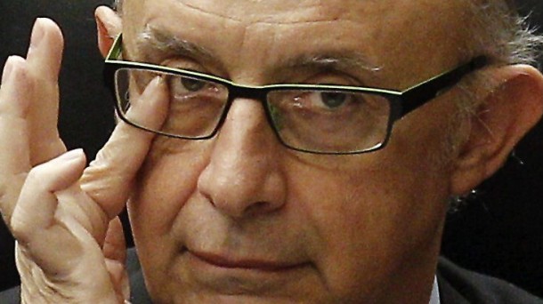 Cristóbal Montoro, ministro de Hacienda