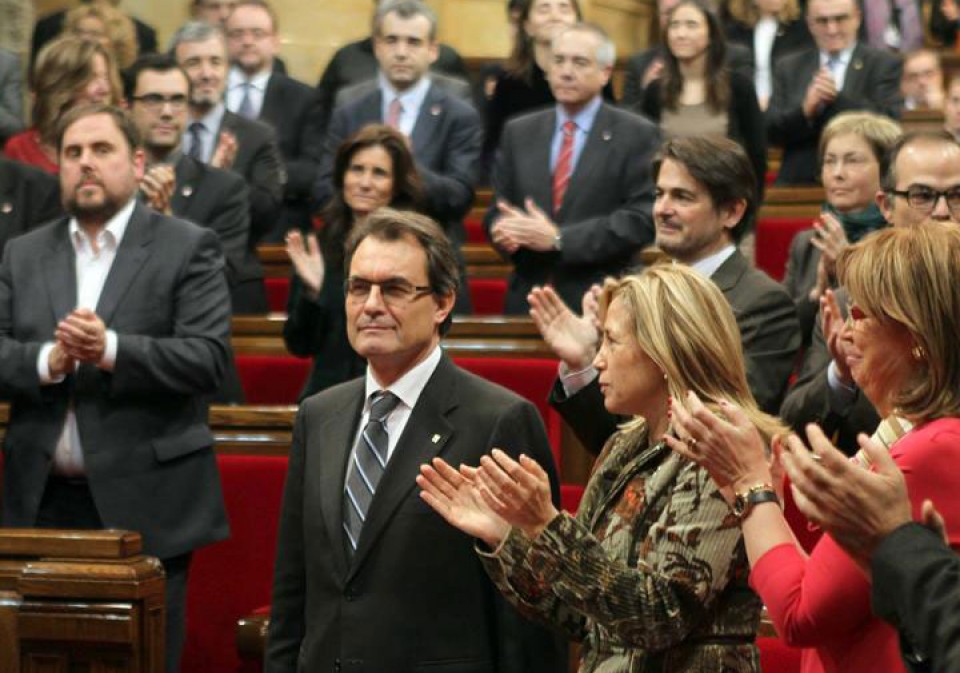  Artur Mas, reelegido presidente de la Generalitat