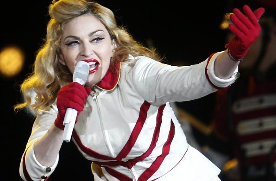 Concierto de Madonna en Chile Foto: EFE