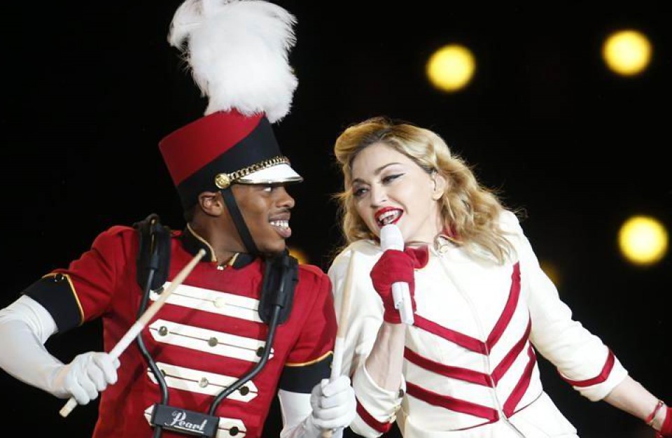 Madonnaren kontzertua Txilen. Argazkia: EFE