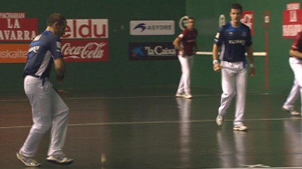 Xala y Barriola suman su segundo punto ante González-Zubieta.

