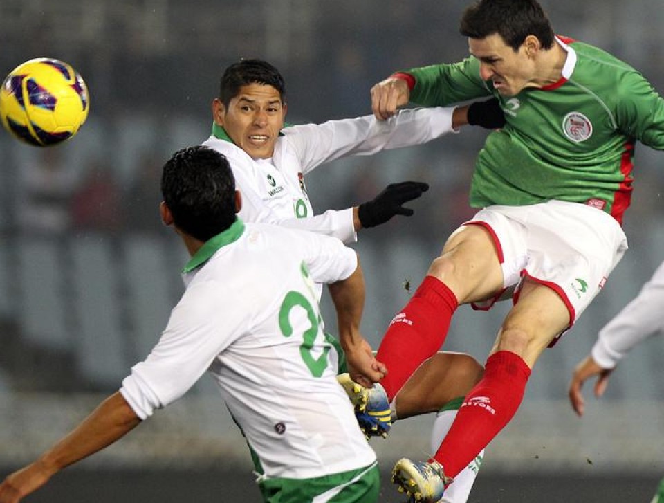 Euskal Selekzioa-Bolivia. Foto: EFE