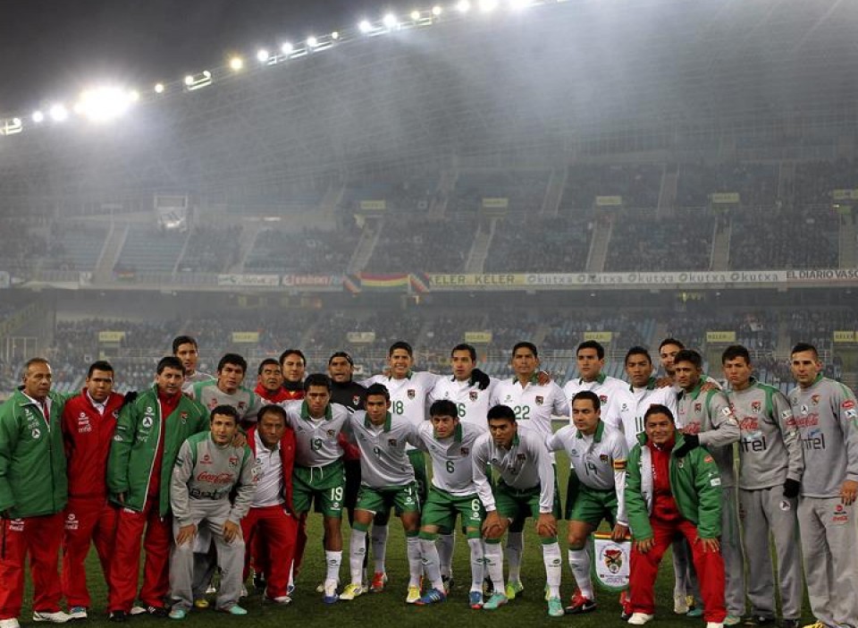 Euskal Selekzioa-Bolivia. Foto: EFE