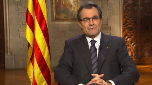 Artur Mas Generalitateko presidentea. Argazkia: EITB