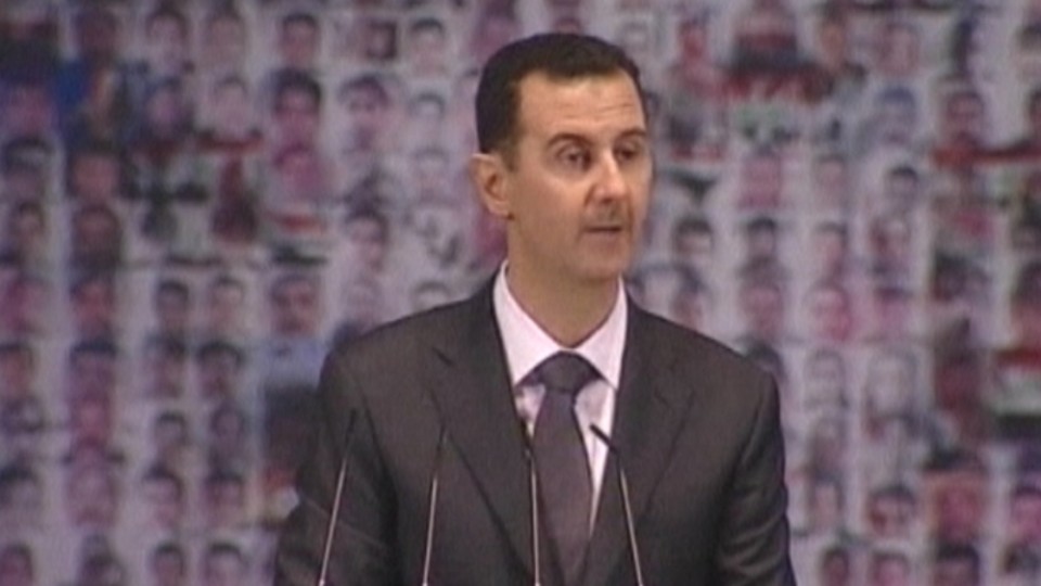 Bachar al Asad Siriako presidentea. Irudia: EiTB