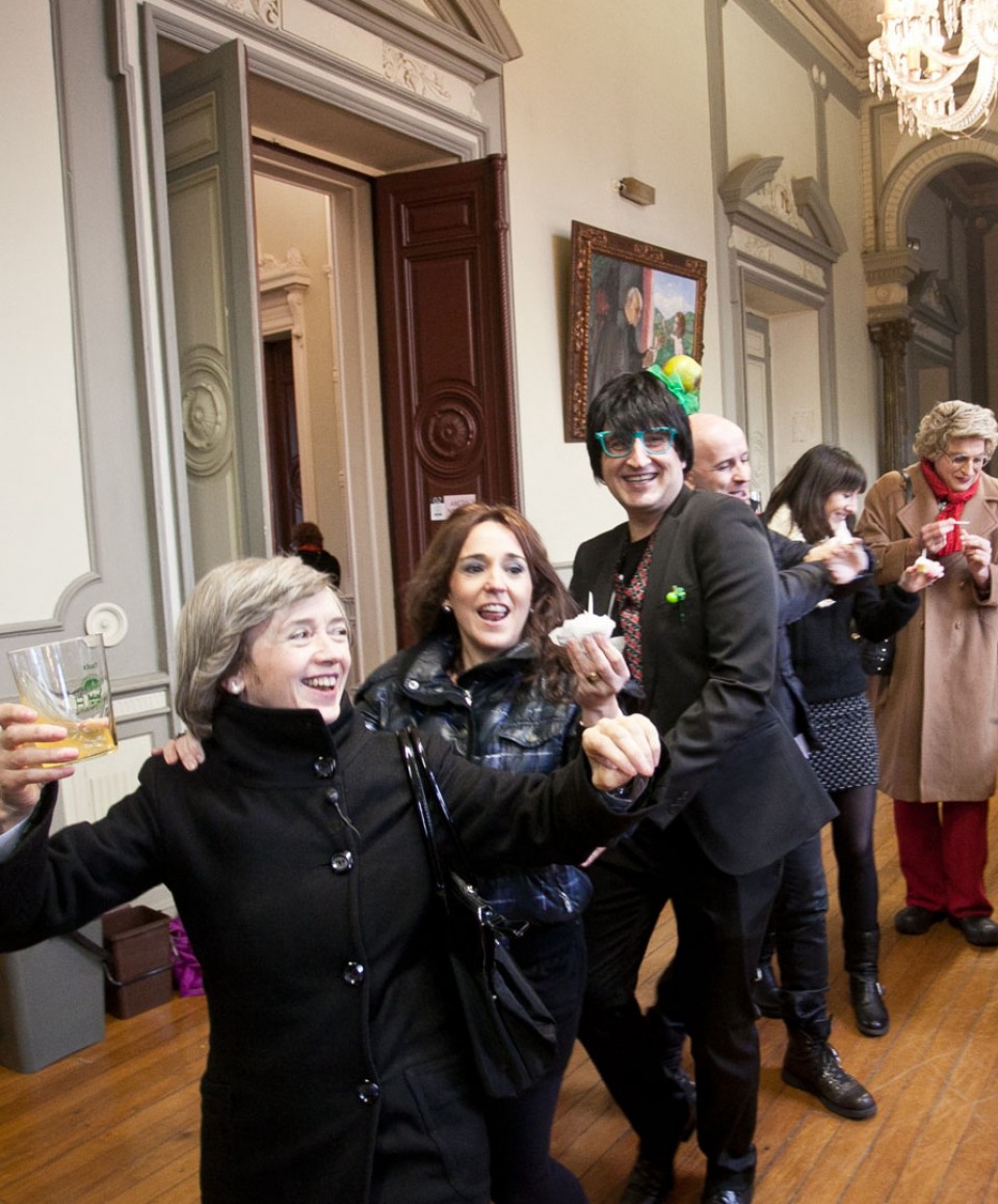 Atsuak también estuvieron en Hernani. Foto: EITB