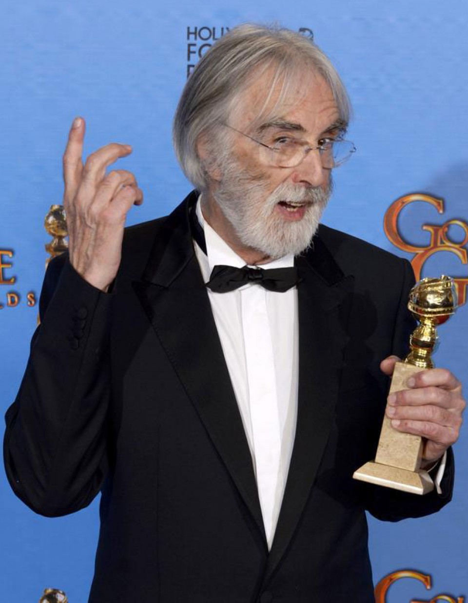 Michael Haneke zuzendariak Zuzendari Onenaren sarira hautagaitza lortu du, 'Amor' filmari esker. Argazkia: EFE