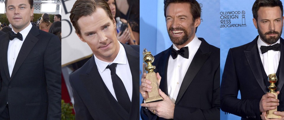 Leonardo DiCaprio, Benedict Cumbert, Hugh Jackman eta Ben Affleck. Argazkia: EFE