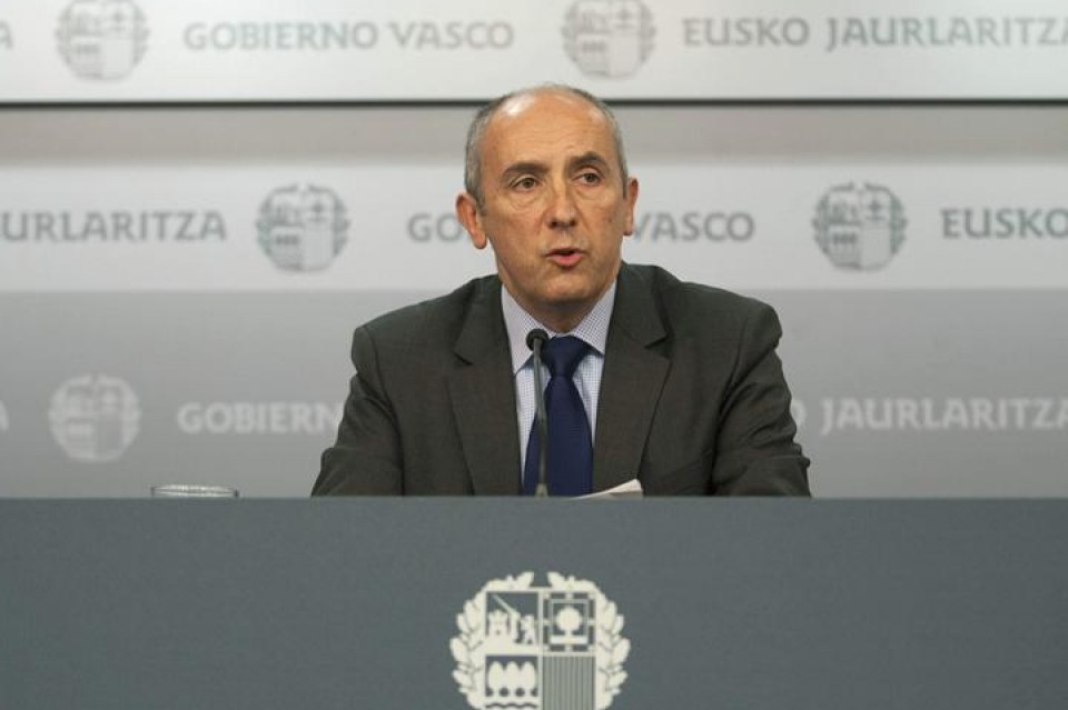 Josu Erkoreka, portavoz del Gobierno Vasco. EITB.